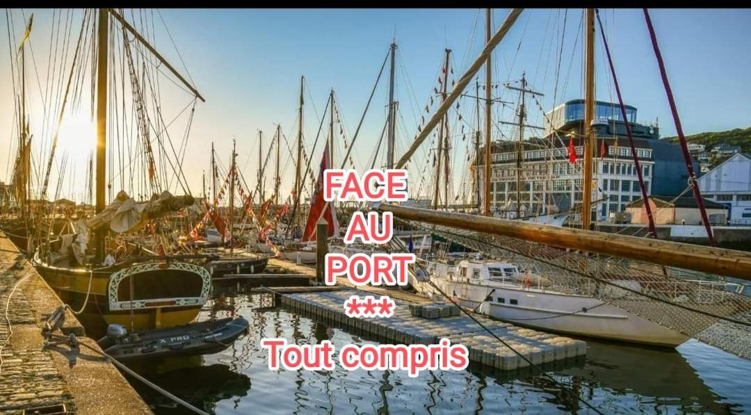Le Reflet Des Voiles Face Au Port De Fecamp Lejlighed Eksteriør billede